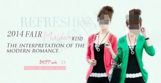 女装海报爆款shy之韩