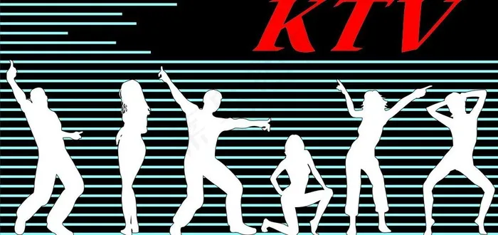 人影ktv图片cdr矢量模版下载