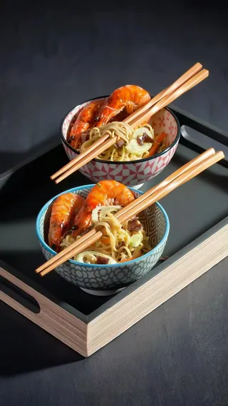 虾面高清摄影图片