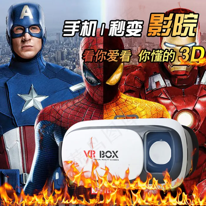 直通车VR3D虚拟现实眼镜主图
