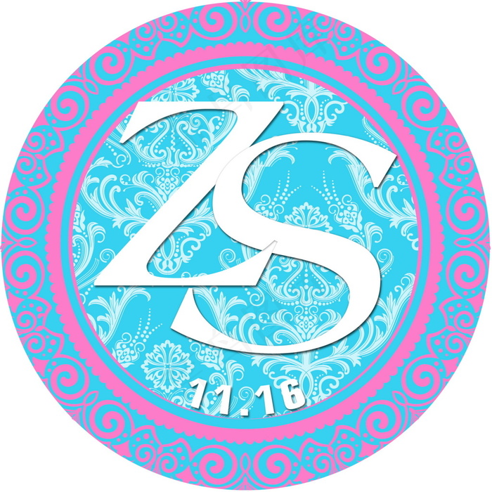 蓝色婚礼主题logo设计(5000X5000(DPI:254))psd模版下载