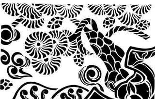 清代（上）版画 装饰画 中华图案五千年 矢量 AI格式_0499