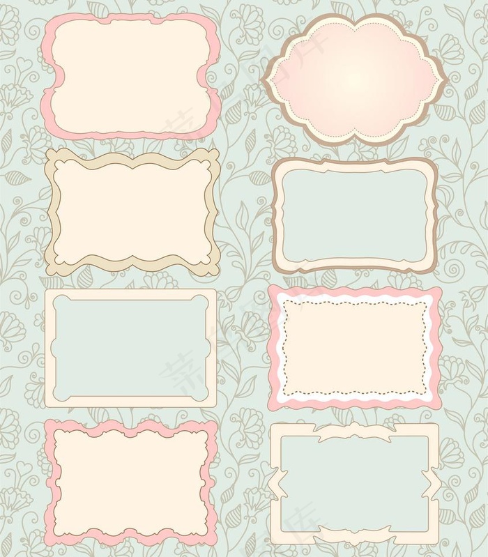 婚礼邀请卡图片