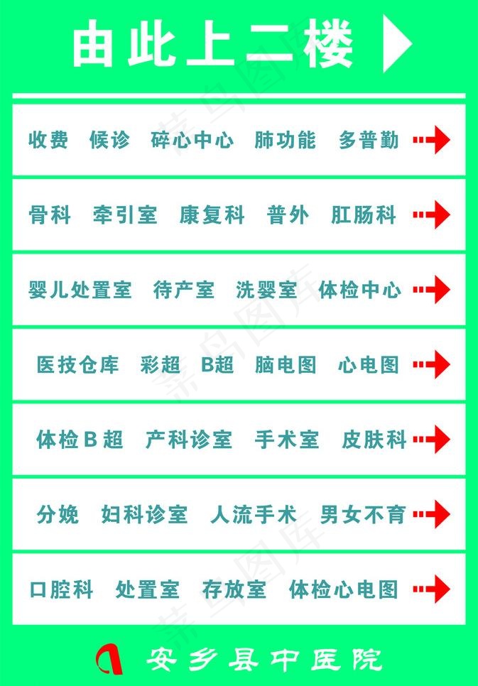 楼层导示牌图片cdr矢量模版下载