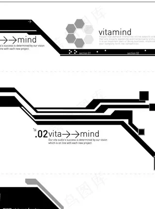 画册分割线图片