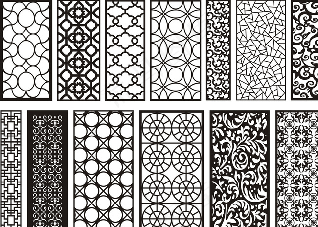 古典镂空图案花纹大全图片