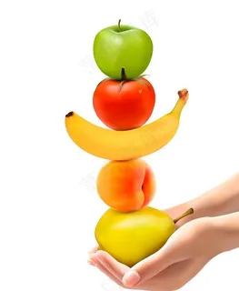 苹果香蕉桃子图片