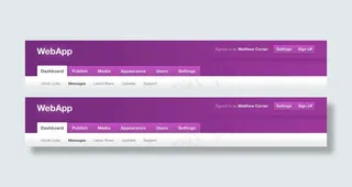 精致实用的网页导航条——Psd分层...