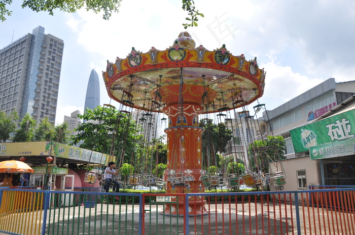 东门游乐场图片