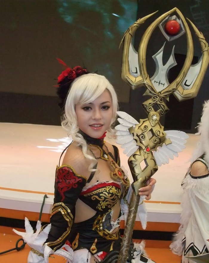 展览会美女图片