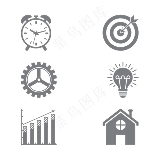 ppt数字目录序列设计模版元素pn...