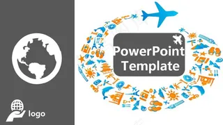 旅游商务ppt模板