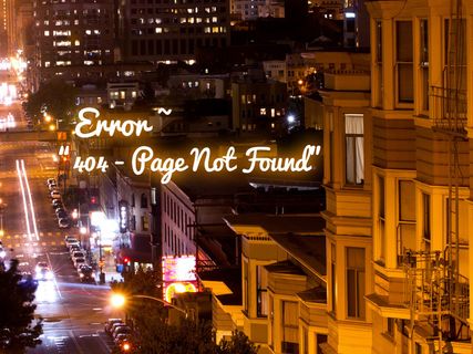 页面错误网页模板