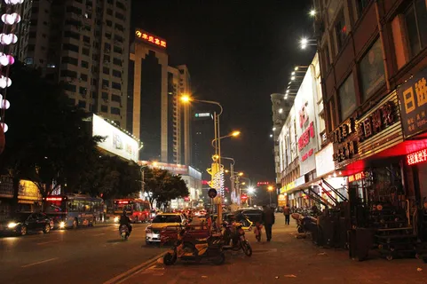 泉州街道 泉州夜景 市标夜景图片 泉州街道 泉州夜景 市标夜景图片
