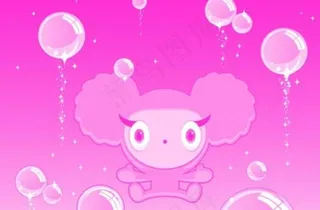 卡通背景笔刷图片