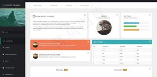 全屏Admin后台UI界面