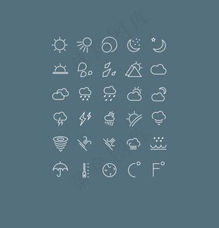 天气图标