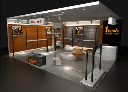 快时尚女装品牌店铺专柜装修设计图片 快时尚女装品牌店铺专柜装修设计图片