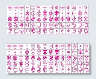 漂亮蒙版笔刷图片