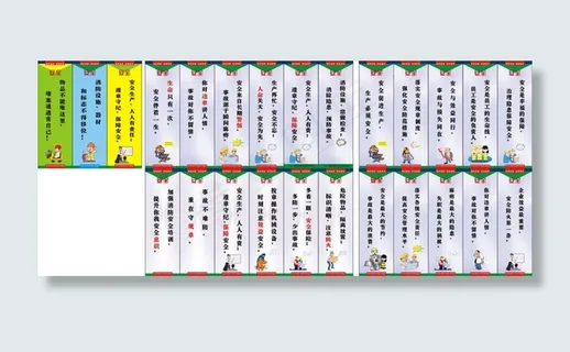 企业安全生产标语 7S标语模板