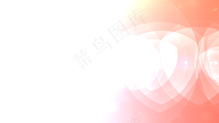 金色粒子梦幻2018年会典礼ae模...