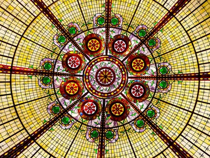 欧式花纹天顶壁画吊顶花纹壁画