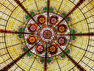 欧式花纹天顶壁画吊顶花纹壁画