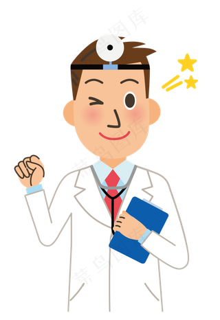 卡通医生护士医疗素材牙医免抠png