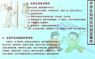 中学生应对突发事件