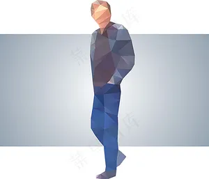时尚男士人物