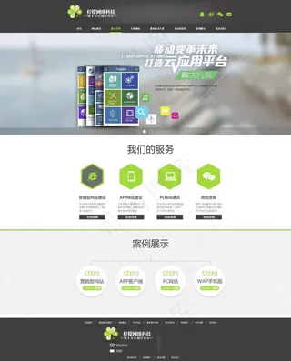 企业官网 网站 设计图片