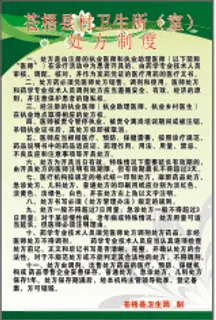 处 方 制 度