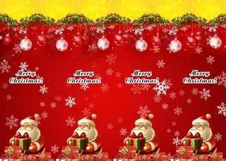 2013圣诞节喜庆背景包柱图片