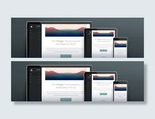 响应式网站模板