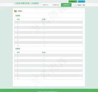 答卷情况页面图片