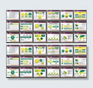 幻灯片流程图模板