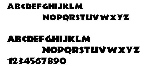 Junglefever 英文字体下...