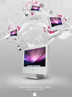 苹果电脑杂志广告图片