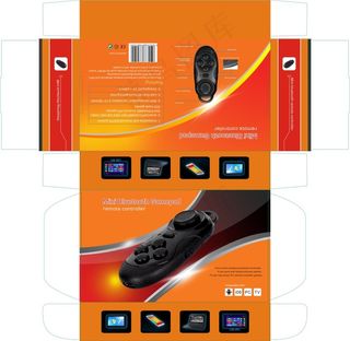 蓝牙自拍手柄彩盒