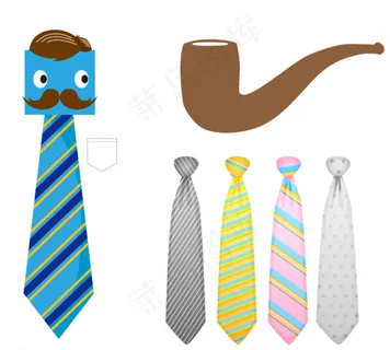 领带 烟斗图片 领带 烟斗图片
