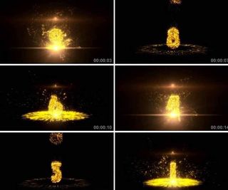 10秒绚丽倒计时高清视频