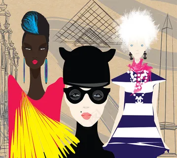 时尚女装设计图