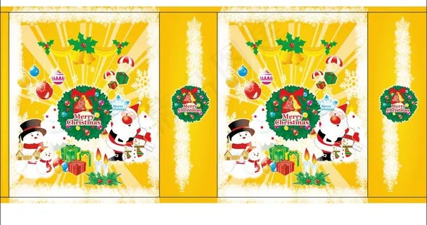 圣诞礼品袋图片