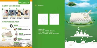 泰国乳胶枕宣传三折页