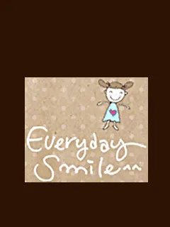 smile小女孩图片