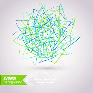 不规则图形艺术彩色墨迹艺术水彩背景...