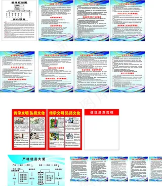 厨房制度牌图片