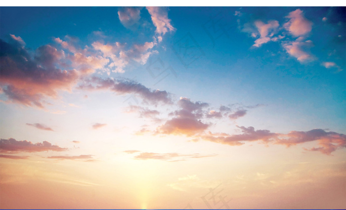 婚纱外景蓝天白云PS换天空PSD