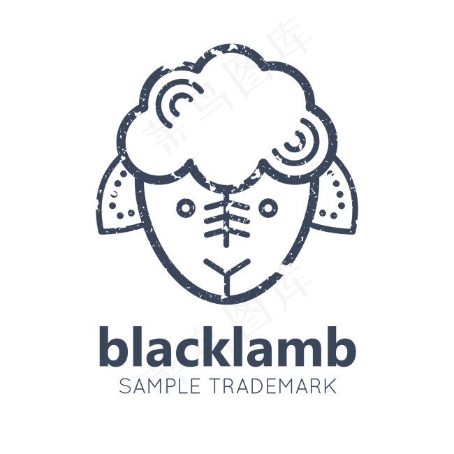 卡通动物矢量图片