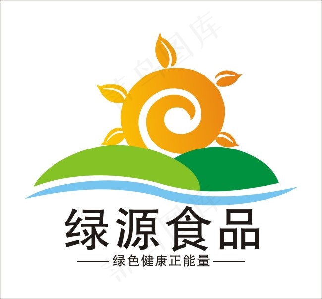 食品公司logocdr矢量模版下载